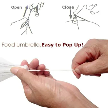 1 BUC Alimente Umbrela din Nylon Pop-Up Plasă Pliabil Alimentare Acoperă Picnic Bucătărie Anti Zbura de Țânțari Alimentare Cort Gadget-uri de Bucătărie