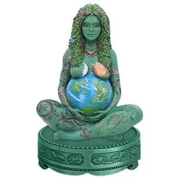 2021 Rășină Mama Figurina În Aer Liber Acasă Mama Zeiței Pământului Tridimensional Sculptura Ornament În Aer Liber, Decor Acasă