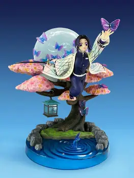 Agatsuma Kochou Shinobu Demon Slayer Tsuyuri Kanao nu Yaiba PVC figurina Toy Anime GK Fata Mea Colectie Model de Papusa Cadouri