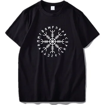 Viking T Shirt de Imprimare Personaj Misterios Rece Streetwear Credință Națiunii Cadouri Tricou de Bumbac Moale UE Dimensiunea