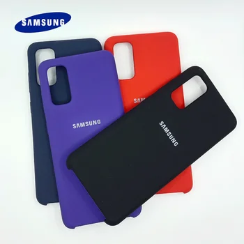 Samsung Note20 Ultra Cazul Lichid Original din Silicon Moale Capacul din Spate Pentru Samsung Galaxy Note20 Plus S20 S20 FE S10 S9 S8 caz