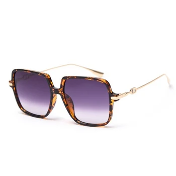 2021 Moda Pătrat Supradimensionat ochelari de Soare Femei Barbati Unisex Brand de Lux Designer de Ochelari de Soare Cadru de Mare Colorate Femei UV400