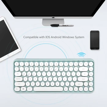 Bluetooth-compatibil iPad Tastatură Wireless Gaming Keyboard Pentru Laptop PC Gamer Macbook iPhone Tăcut Tastatura Comprimat, Tastatura