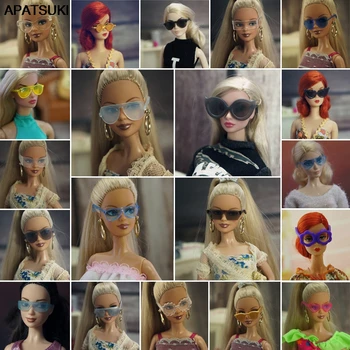 Mini Plastic Fără Lentile De Ochelari Pentru Papusa Barbie Ochelari De Soare Pentru 1/6 Fata Papusa Si Ken Băiat Păpuși Jucărie De Păpuși Accesorii 1/6