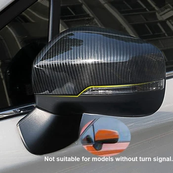 Pentru Subaru XV Crosstrek 2017-2020 Fibra de Carbon de Culoare Mașină Usi Laterale Oglinda Retrovizoare Capac Capac Ornamental pentru Forester 2019 2020