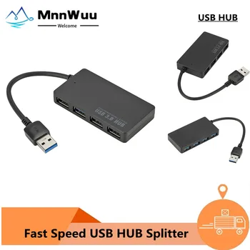 HUB USB de Mare Viteza USB 3.0 HUB cu mai Multe USB Splitter Cu 4 Porturi Expander mai Multe USB Expander calculatoare-Accesorii Pentru Laptop PC