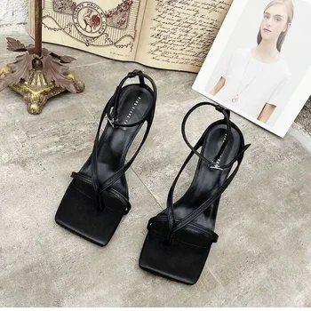De lux Glezna Doamnele de Catâri Marime Mare pentru Femei pantofi sandale Pentru Femei Cizme Sandale cu Toc A413