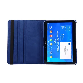 360 de Rotație PU Piele Caz pentru Samsung Galaxy Note Edition 10.1 inch P600 P605 Tab Pro 10.1 T520 T525 husa+Pen