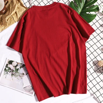 O Pereche De Macarale Alb de sex Feminin Tricouri Subțire Secțiunea top Secțiune Subțire de Moda de Brand Tee Haine de Înaltă Calitate T-Shirt Femei