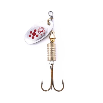 10 Buc 6.7 cm 7g Spinner Lingura de Metal Momeală de Pescuit, Momeală Paiete Crankbait pentru Bas, Păstrăv, Biban de Rotație a Aborda