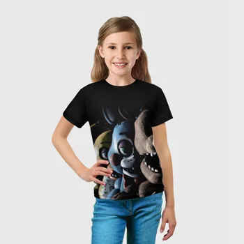 Copii T-shirt 3D Cinci Nopți la lui Freddy