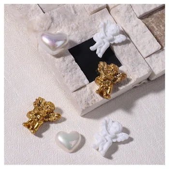 20buc 3D Nail Art Accesorii Înger dragoste Decoratiuni de Arta Unghiilor DIY Cristal tipul de Piatră prețioasă Stras Margele de unghii decalcomanii 146-16 (14-17mm)