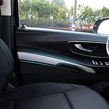 Accesorii se Potrivesc pentru Mercedes-Benz Vito W447 - 2018 Fata Portiera Clanță Ocupa Castron Bandă Laminat Acoperă Kit de Echipare