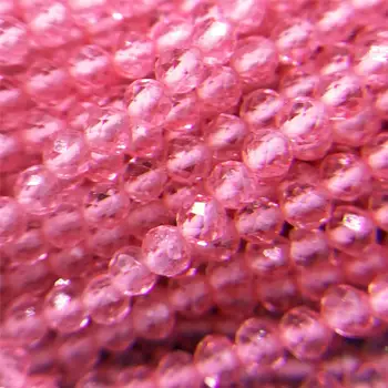 Naturale roz cristal de cuarț margele Rotunde Mici margele din piatra Secțiunea Liber Margele spacer Face Bijuterii Brățară Colier 2 3mm șirag de mărgele