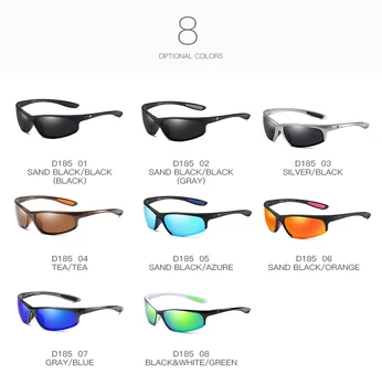 DUBERY Epocă ochelari de Soare Barbati Polarizati de Conducere Sport Ochelari de Soare de Protecție de Moda Pentru Barbati, Femei Culoare Oglindă UV400 Oculos