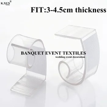 1buc Vândut Reglabil Mari de Masă din material Plastic Fusta Clip Banchet Masă Clipuri Pentru Decor Nunta