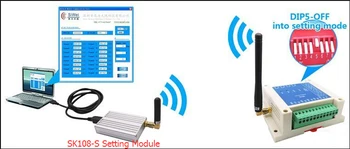 1 buc/lot SK108-S modulul de configurare pentru setarea comutatorului wireless ( modulul de comandă a SK108 / SK108H / SK509 / SK109 )