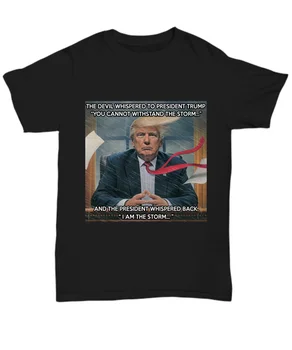Funny Donald Trump Alegeri T-Shirt Politice Tee Cadou De Președinte, Sunt Furtuna
