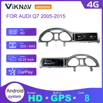 10.25 inch Android Radio Auto Multimedia Player pentru Audi Q7 2005-Ecran HD de Navigare GPS Auto Stereo Video Player