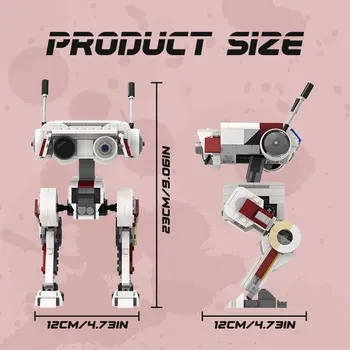 MOC Robot Căzut Pentru BD-1 Blocuri Kit Pentru Steaua de Spațiu Războaie Seria DIY Asambla Cărămizi Model de Jucarii Pentru Copii Cadouri