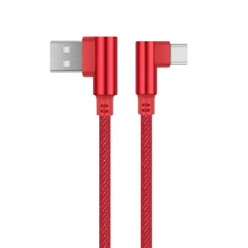 USB 3.1 De Tip C Cablu de Încărcare de 90 de Grade Unghi de Repede Sincronizare de Date de Încărcare Încărcător Cablu de 25cm