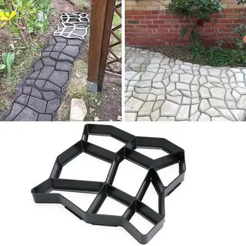 Noi Forme Concrete Calea Filtru de Mucegai DIY Reutilizabile de Pavaj din Beton Mucegai Cărămidă Ciment Mucegai Grădină de Piatră, Podea Road Garden Calea Filtru