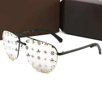Brand de lux Oval Punk ochelari de Soare Femei 2021 Epocă Pilot Ochelari de Soare Barbati Oculos Feminino ochelari de soare Lentes Gafas De Sol UV400