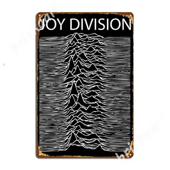 Joy Division 2 Semne Metalice de Perete de Peșteră Plăci pub Garaj Imprimare Tin semn Postere