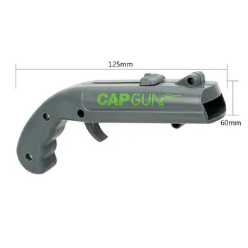 HOOMIN Sticla de Bere Deschizator de Arma forma Bea Deschiderea Shooter Primăvară Capac Catapulta Launcher Creative Bar Instrument