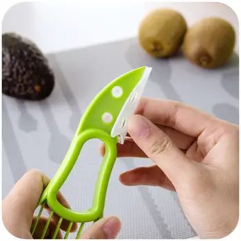 Multifunctional 3 in 1 Avocado tăietor Cutter cuțit de curățat Scoop Felii Instrument de Bucatarie
