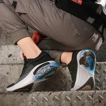 Prețul cu ridicata Respirabil Tricotate de Sport Funcționare Moda Barbati Pantofi din Jinjiang NK joyride
