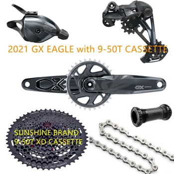 2021 SRAM GX VULTUR 1X12 Viteza de Biciclete Groupset Kit DUB Angrenajul Schimbător Schimbător de Declanșare SOARE 9-50T XD Casetă YBN Chian