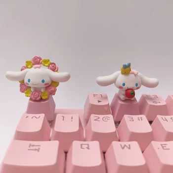 Personalizat Drăguț Kawaii Cinnamorol Serie Anime Taste tastatură Mecanică Capace Cherry Mx Personalizate Desene animate PBT Diy Cheie Capac de Joc