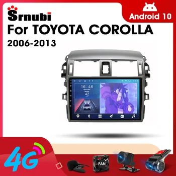 2 Din Android 10 Mașină Player audio Stereo Radio pentru Corolla E140/150 2006-2013 Video Multimedia cu Ecran Tactil 4G Wifi Vorbitor DVD