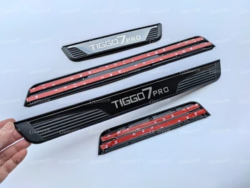 Pentru Chery Tiggo 7 Pro Accesorii Auto Pragului De Ușă Pedala Protector Scuff Placa Autocolant Praguri De Styling Trim 2020 2021 2022