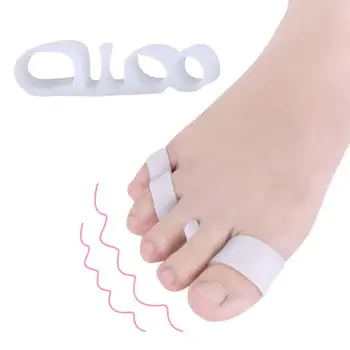 2 BUC/Set SEBS Degetele de la picioare Separatoare de Inflamație la picior Os Ectropion Reglare Hallux Valgus Pedichiura Corector Pentru Persoanele de Îngrijire Picior Dotari
