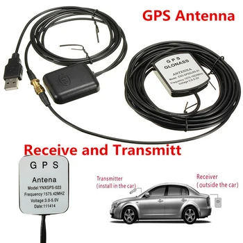 USB Receptor GPS Auto Pentru Laptop PC-ul de Navigare GPS Antenă de a Primi Și de a Transmite