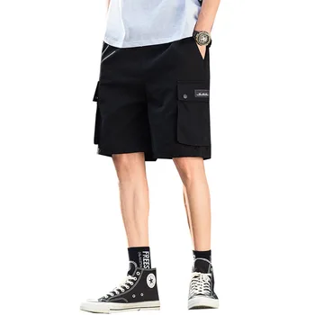 De Vară pentru bărbați Pantaloni Scurți Stil Japonez Marca de Scule pantaloni Scurți pentru Bărbați Casual mai Mare de Buzunar Clasic pantaloni Scurți de Moda 2021 Noi
