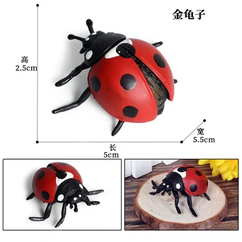 De Vânzare La Cald Animale Insecte Model Fluture Lăcustă Spider Cifrele De Acțiune Mantis Figurina De Albine Miniaturale Jucărie De Învățământ Pentru Copii