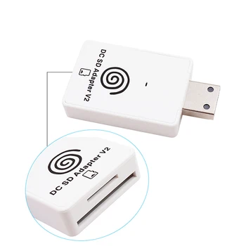 Cititor de Card SD Converter pentru Sega DC Dreamcast TF Carte de Joc Player Adaptor+CD cu DreamShell Boot Loader-ul de Brand Nou Upgrade