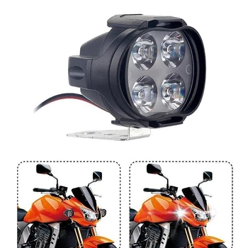 1 buc rezistent la apa 12V CONDUS Motocicleta Faruri Fata lumini Faruri Proiectoare de Lucru Spot luminos Motocicleta Lampă de Ceață