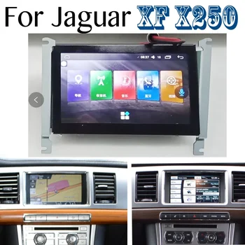 Android 10 6+128G Autoradio Radio Auto Carplay Pentru Jaguar XF 250 X250 2007-Ecran Tactil DSP Player Multimedia, Navigare GPS