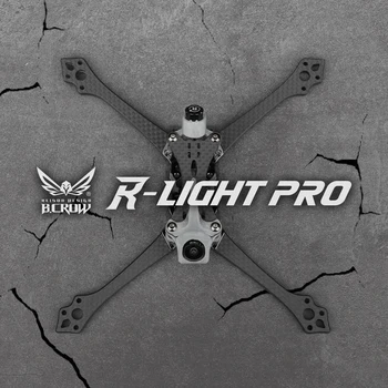 BCROW R-LIGHT PRO T700 Fibra de Carbon de 5inch FPV Cadru cu 20mm FC Gaura pentru RC Drone FPV Racing Freestyle cu Rază Lungă