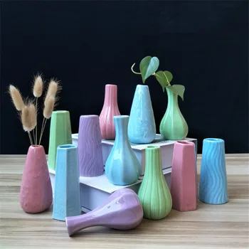 Nordic Vaze Ceramice cu Ornamente în stil European Modern, Vaze de Flori Pentru Case Living Home Decor Accesorii
