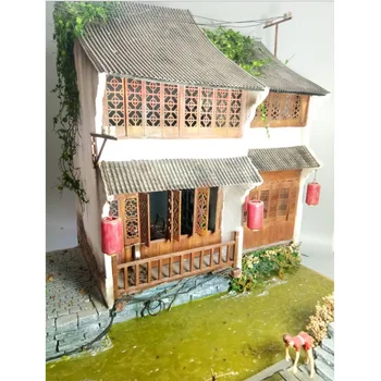 Rășină Miniaturi de Viță de vie Model Set pentru Wargame Peisaj de Basm Grădină Casă de Păpuși