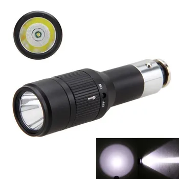 Rezistent la apa Lanterna LED Q5 LED de Bricheta Auto Vehicul de Încărcare Lanterna Torch Lampă de Vanatoare cu Zoom lanterna Lanterna