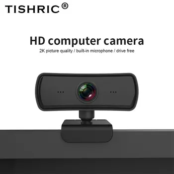TISHRIC 400w Full HD cu Pixel 2K USB Webcam 1080P Autofocus Camera Web Cu Microfon Pentru Calculator Web Cam Mini/PC Camera