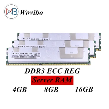 Calculatorul Server RAM Cu radiator DDR3 ECC REG 4G 8GB 16GB 1333 la 1600 MHz Pentru procesor Intel Xeon cpu X58 X79 Placa de baza X99 240 pin