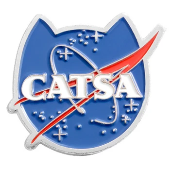 CATSA în formă de pisică de mare clasa email brosa creator de desene animate drăguț vopsea pin badge