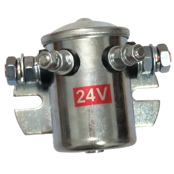 24V 200A Normal Deschis Contactor Releul electromagnetic de Metal pentru Troliu & Golf